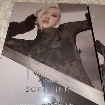 Blackpink Born Pink Signed Cover Digipack Full Set 4 Lisa Jennie