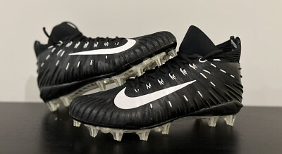 Nike Alpha Menace Elite TD P Black Football Cleats Size 11 AJ6547