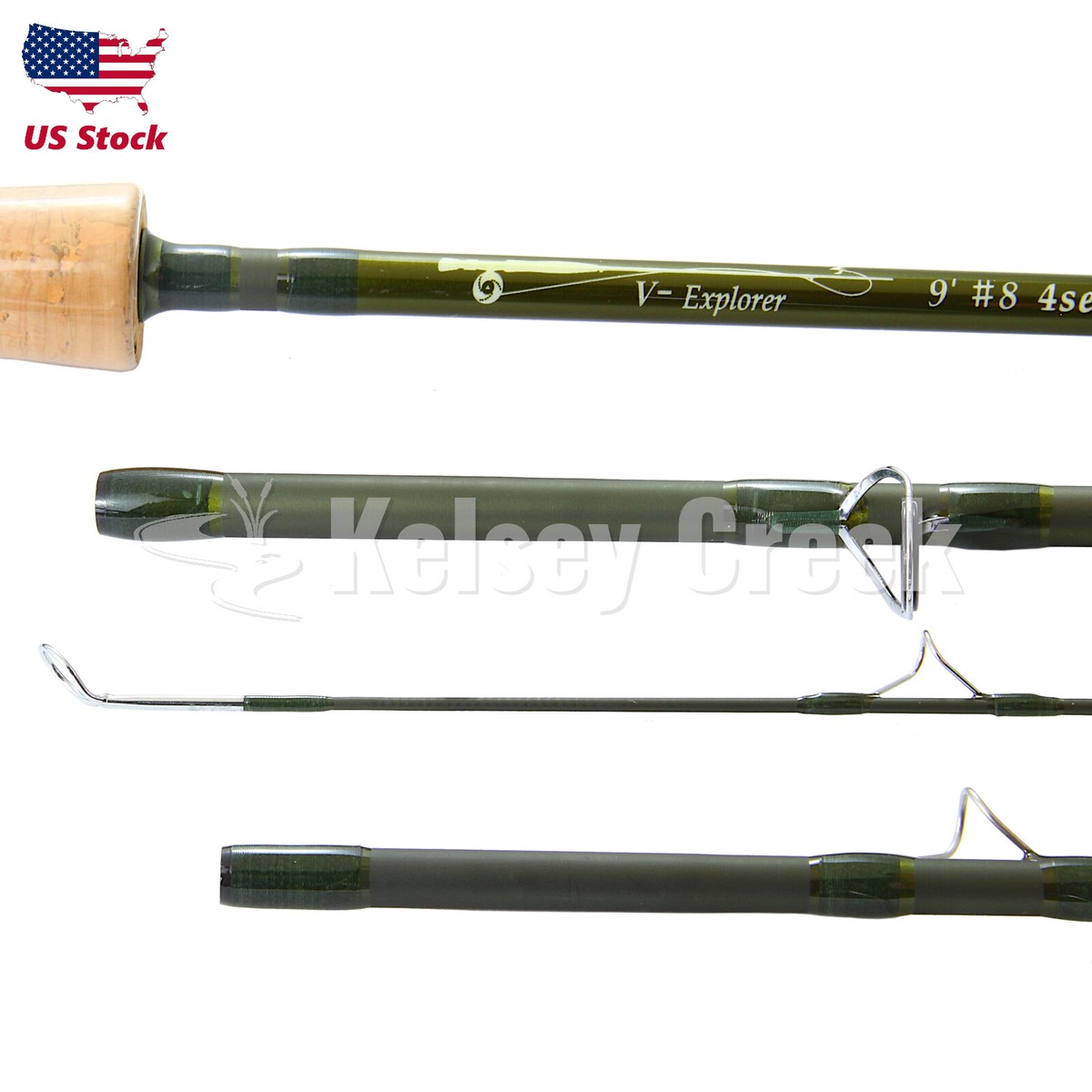 Maxcatch V-Explorer Fly Rod, 8.5ft/9ft, 4wt-8wt, Fast Action | eBay