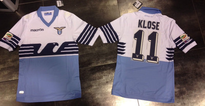 4700/10 LAZIO MAGLIA 11 KLOSE MACRON MAGLIA MENO NOVE AQUILA
