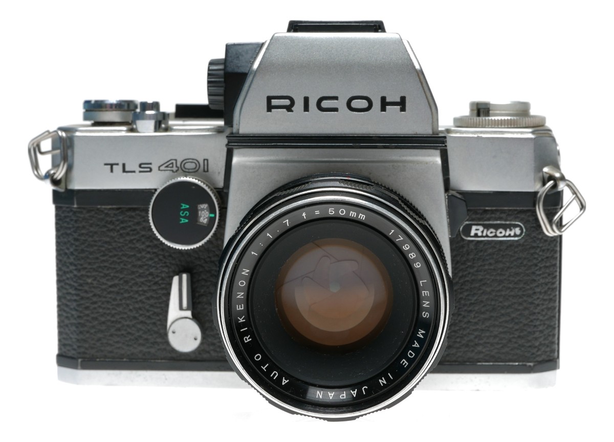 Ricoh TLS 401 35mm Film SLR Camera Auto Rikenon 1.7/50 | eBay