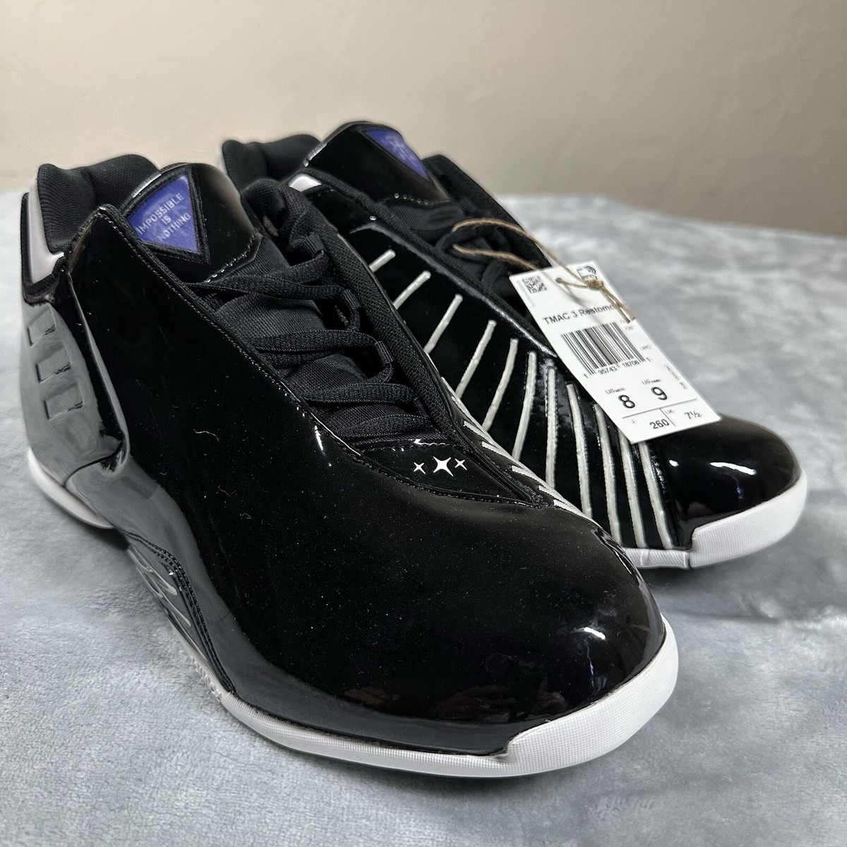 Adidas TMAC 3 Restomod GY2395 Black /White Magic 8 Ball Basketball