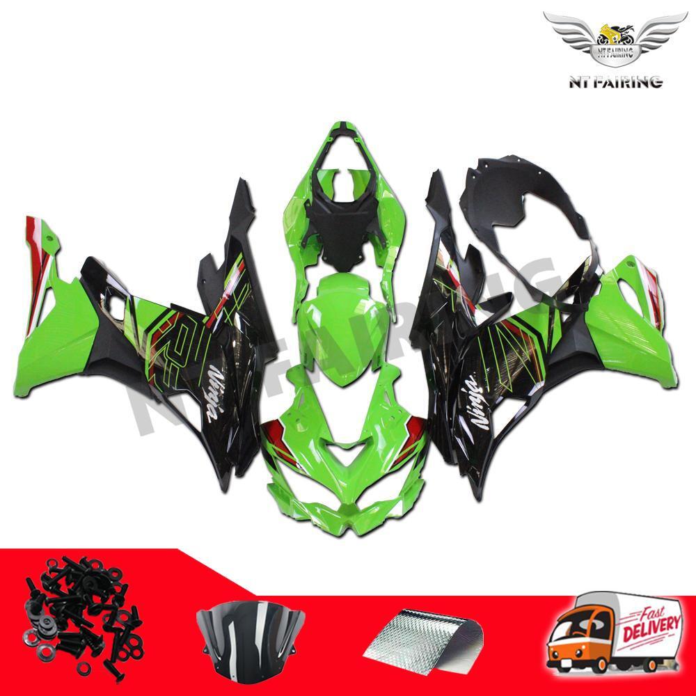 NT Injection Green KRT Fairing Fit for Kawasaki 2023 NINJA ZX-4R