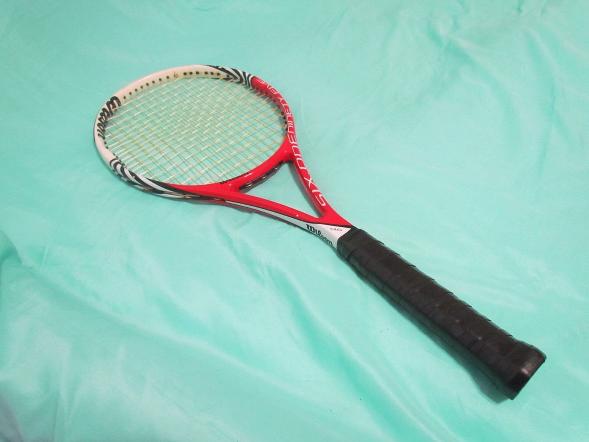 Wilson BLX Six. One Ninety Five 95 Tennis Racquet 4 3/8 (3) Grip