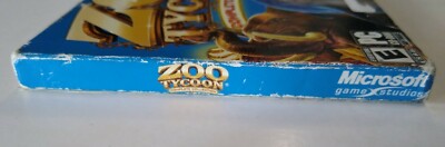 Zoo Tycoon Complete Collection PC CD-ROM Game 2 Disc Set Windows