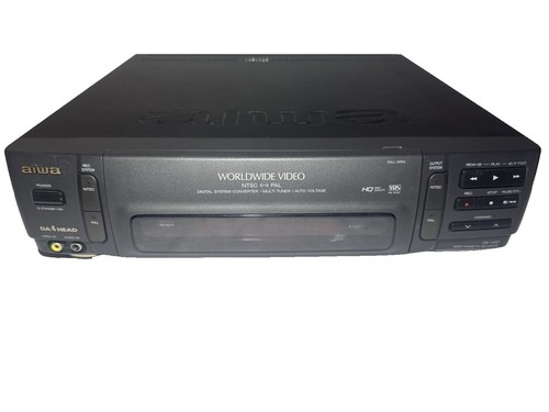AIWA HV-MX100U multi system Hi Fi Stereo VCR PAL NTSC MESECAM 110