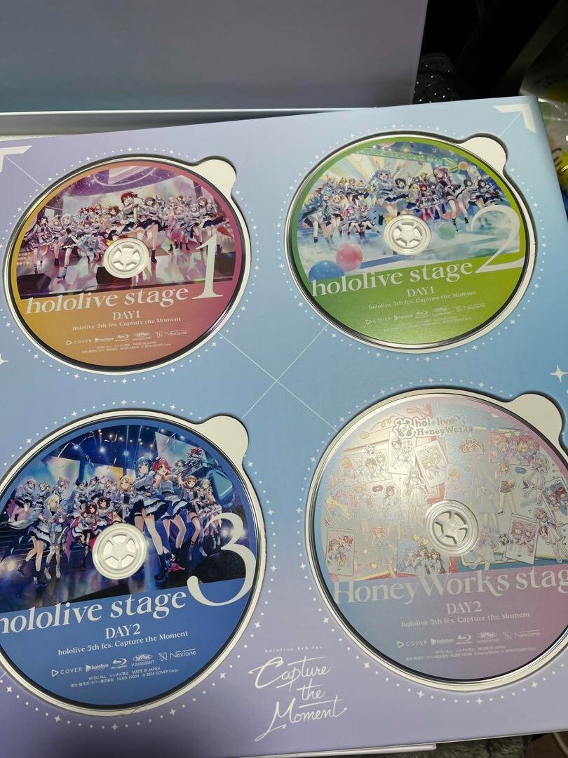 hololive 5th fes. Capture the Moment Blu ray | eBay