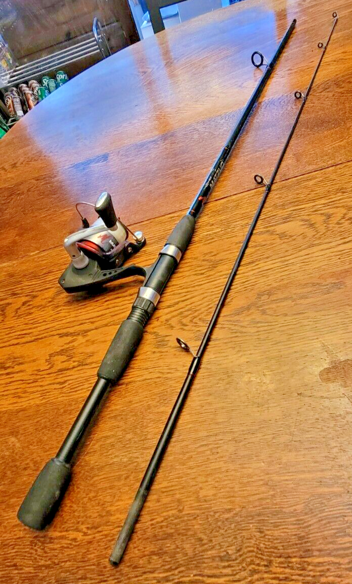 Matzuo MZ-602MSP 2-Piece Medium Spin Fishing Rod and MZ-230 Reel