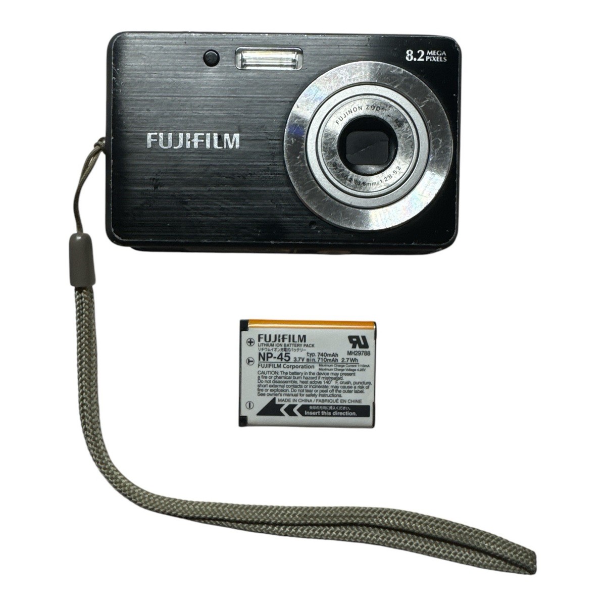 🔥 Fujifilm Finepix J10 8.2 MP Digital Camera For Parts Repair As