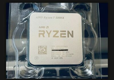 AMD Ryzen 7 5800X Desktop Processors 3.8GHz CPU Up to 4.7GHz 32MB