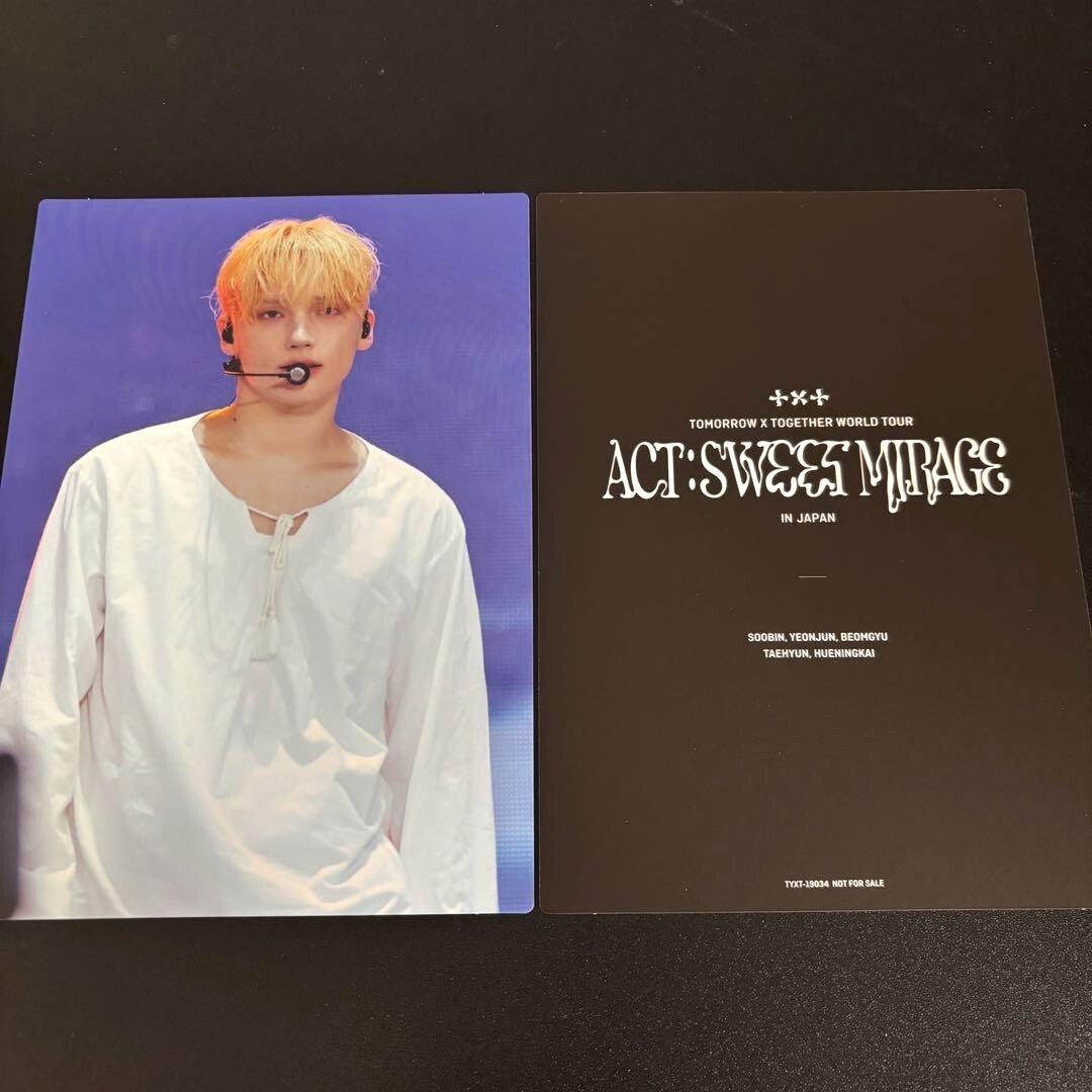 TXT ACT : SWEET MIRAGE in JAPAN Blu-ray DVD Limited Edition