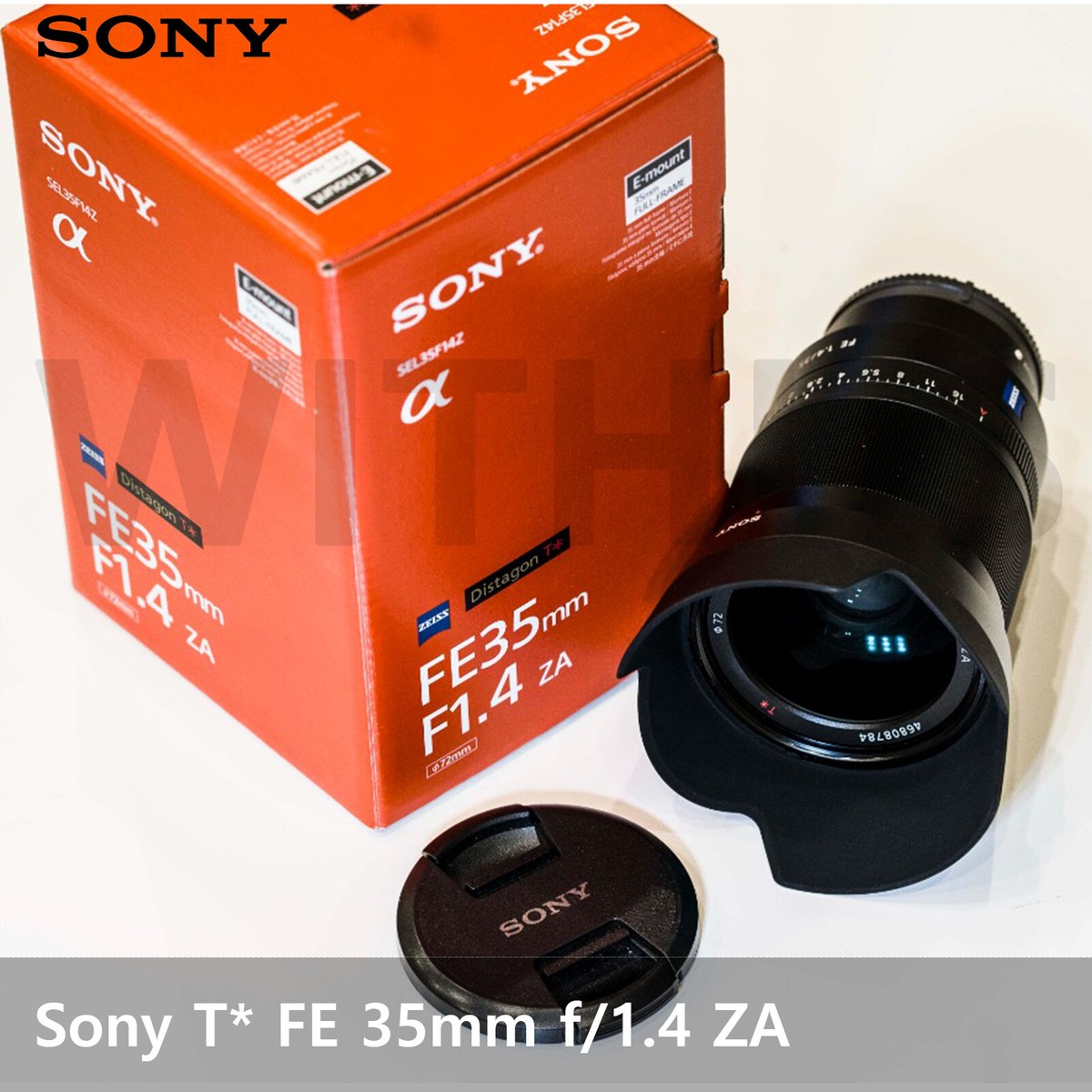 Sony ZEISS Distagon T* FE 35mm F1.4 ZA Lens for E Mount SEL35F14Z