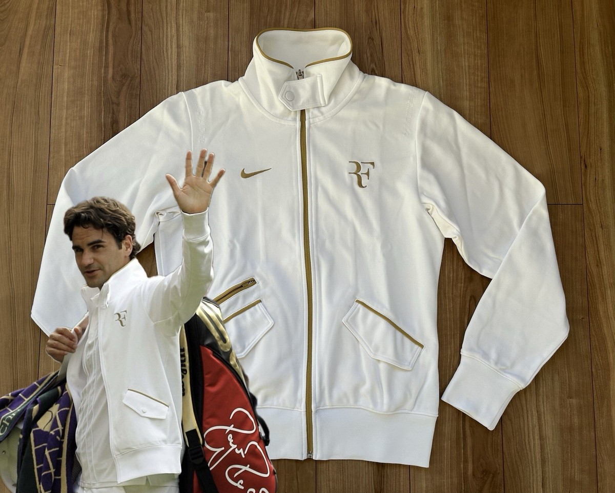 Roger Federer Nike 2010 Wimbledon RF Jacket size:S | eBay