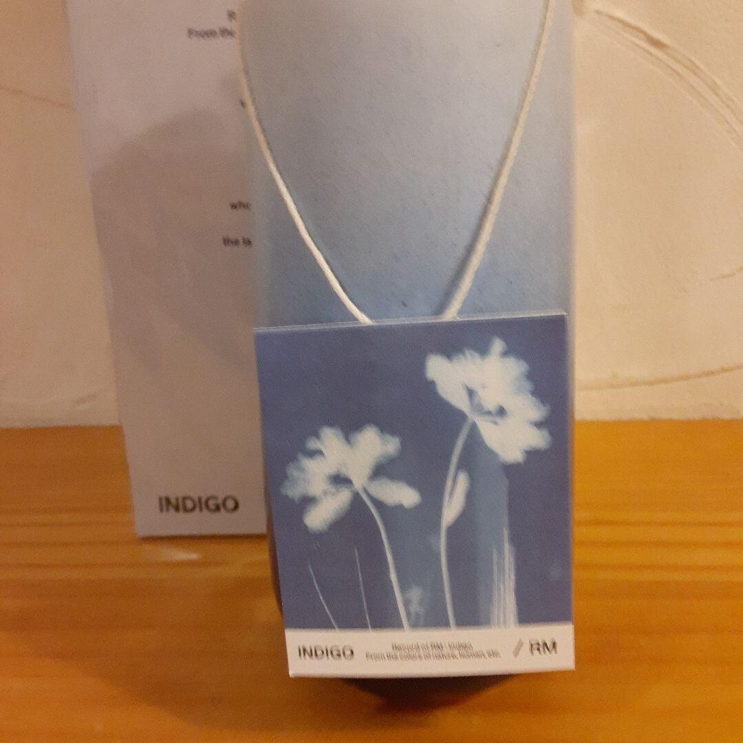 BTS RM Namjoon Vase Indigo Solo Album Official Goods LTD Flower