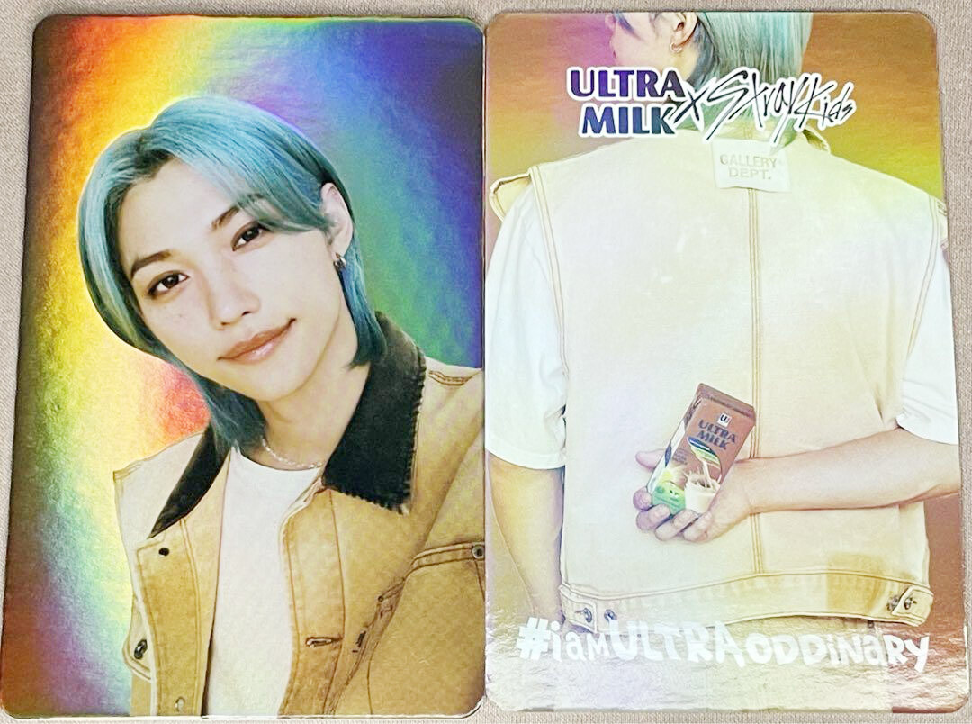 Stray Kids x ULTRA MILK Ver 2 INDONESIA Official Photocard | eBay