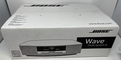 Bose Wave Music System III CD Player AM FM Radio - Limited Edition