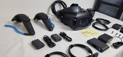 HTC Vive Cosmos Elite VR Headset Kit Full Set Complete System