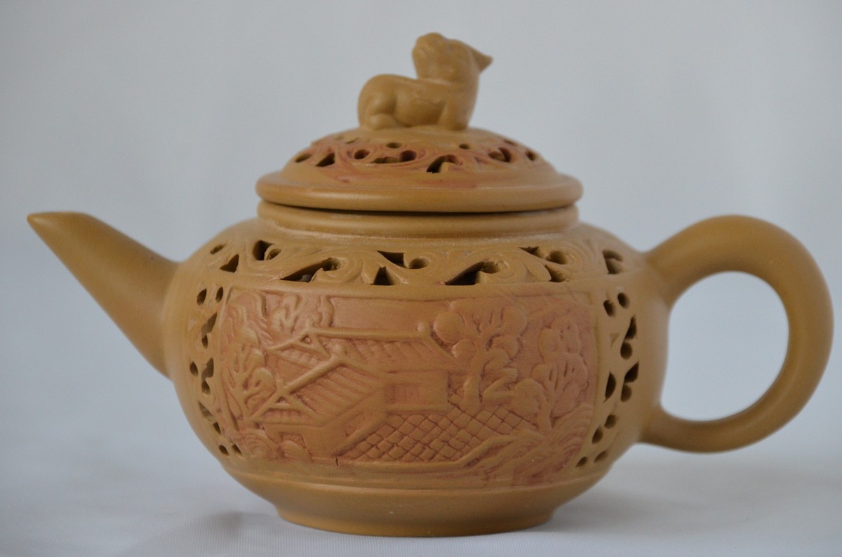 Chinese YiXing ZiSha Teapot with Mark (T074) | eBay