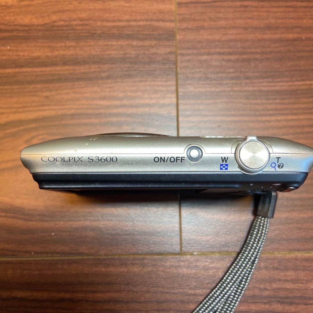 Nikon COOLPIX S3600 20.1MP Digital Camera - Silver for sale online