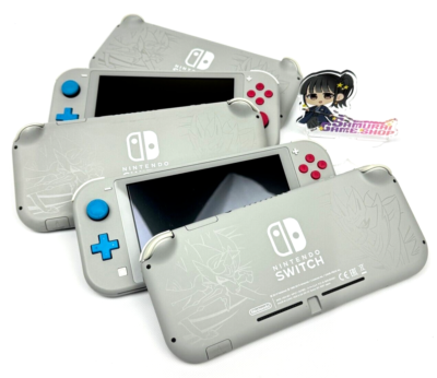 Nintendo Switch Lite Pokemon Zacian Zamazenta Console Only Region