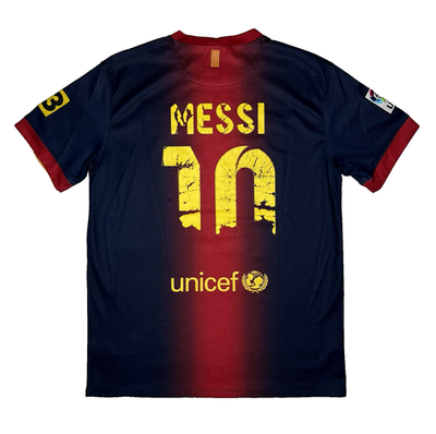 Nike Barcelona Lionel Messi Jersey Mens M Home Football Soccer