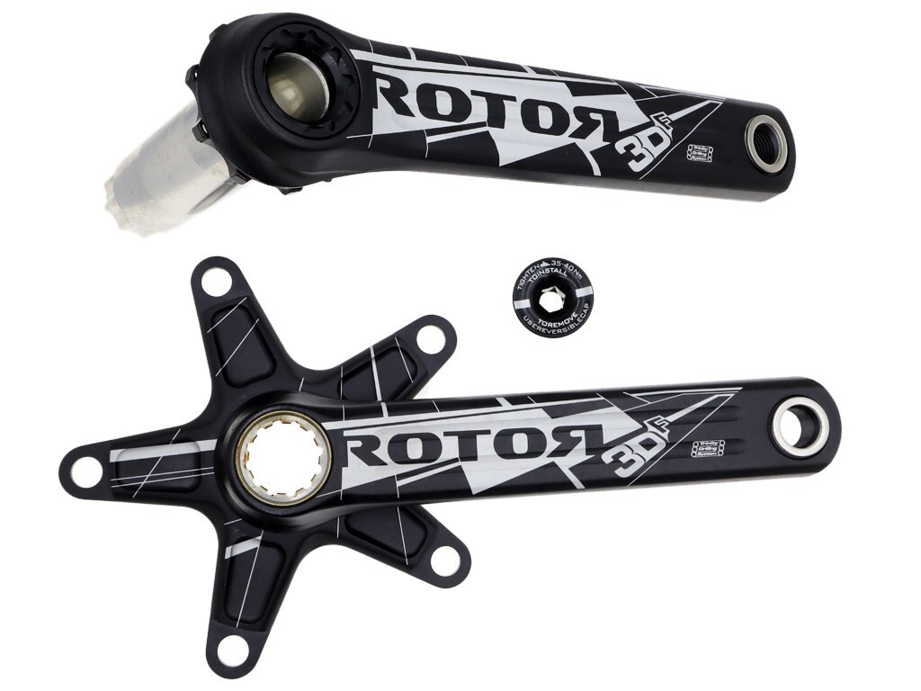 Rotor 3DF 5-Hole 30MM Axle 170mm Crank Arms BCD 130mm Black | eBay