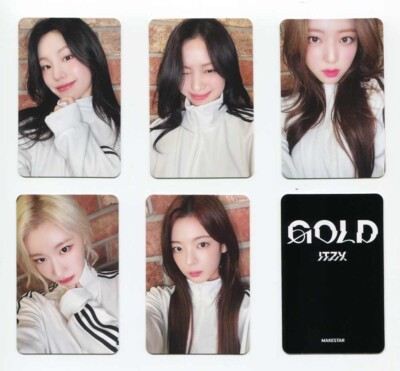 itzy GWBG 台湾 台北 makestar 特典トレカ 5枚セット itzy GWBG 台湾