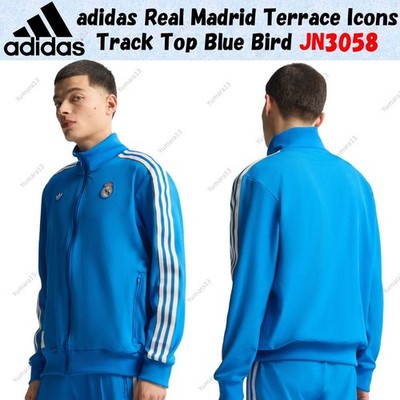 adidas Real Madrid Terrace Icons Track Top Blue Bird JN3058 Japan