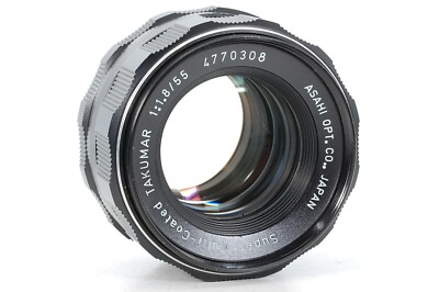 Asahi Pentax SP ES Super Multi Coated Takumar 55mm F1.8 [Exc+3