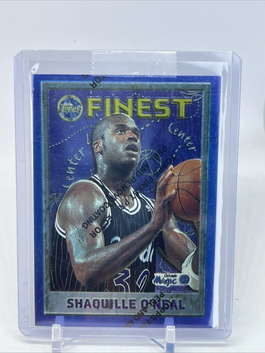 1995-96 Topps Finest - Shaquille O'Neal #32 for sale | eBay