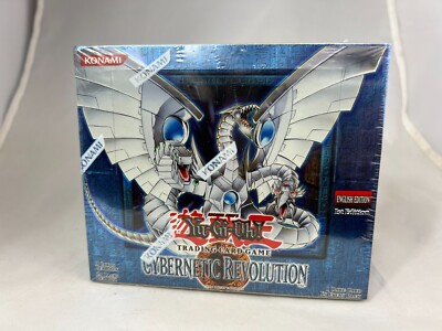 Yugioh 1st Edition Cybernetic Revolution Booster Box Sealed 24