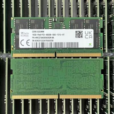 SK hynix 32GB(16*2) DDR5 4800MHz PC5-38400 SODIMM Laptop RAM 1Rx8