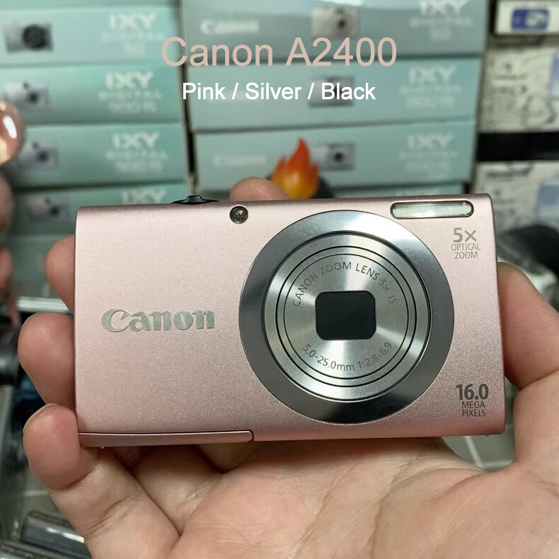 Canon PowerShot A2400 IS A2400IS 5x Optical Zoom Digital Camera