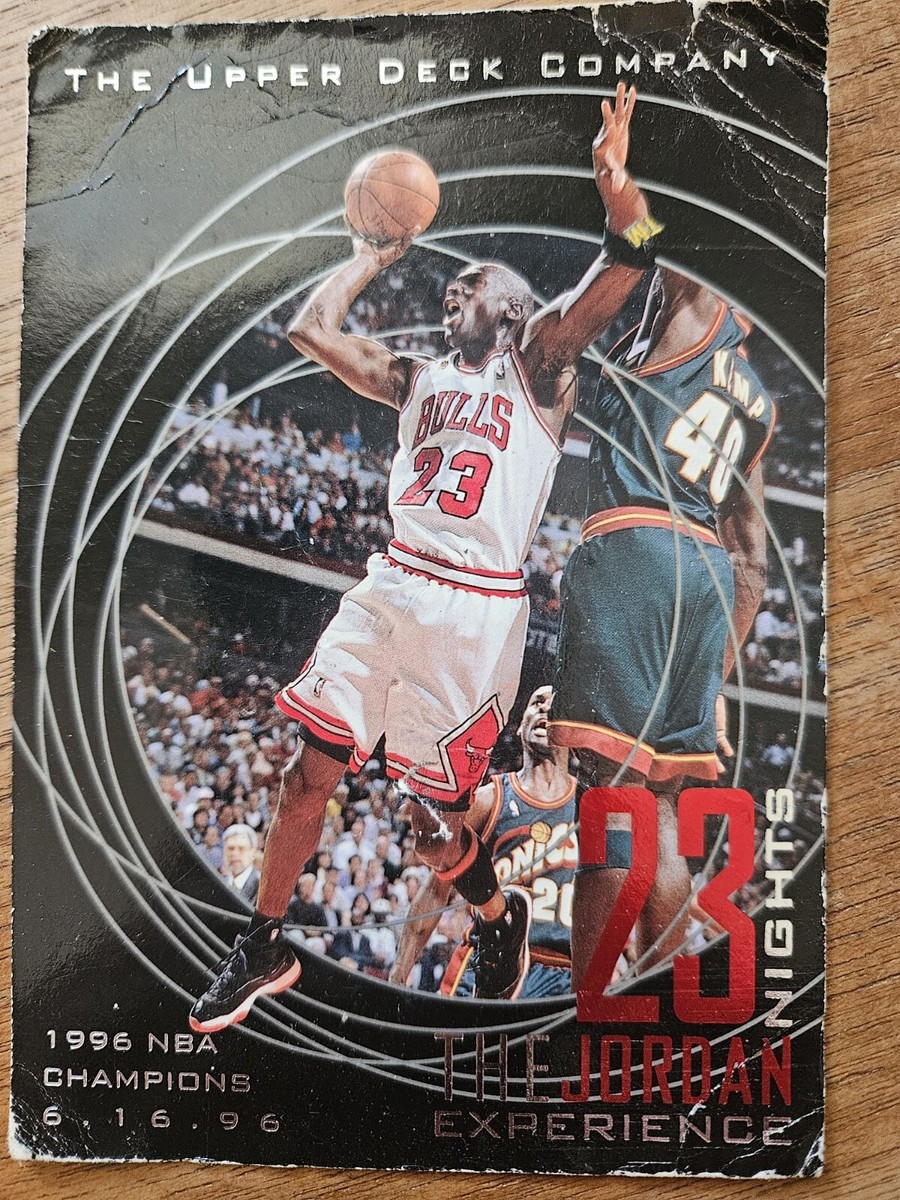 1996-97 Upper Deck 23 Nights The Jordan Experience Jumbo #23