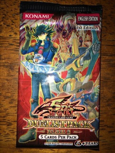 YuGiOh 2018 Yusei Fudo Mega Tin Set [3 Booster Packs & Promo Card