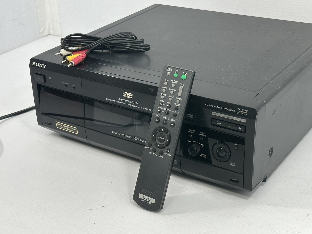 Sony DVP-CX860 301 DVD CD Changer Player ✓✓Tested Working