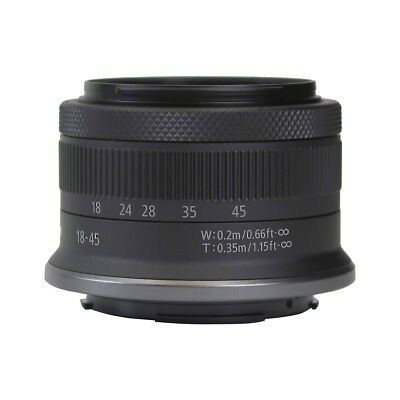 Canon RF-S18 45MM F4.5-6.3 IS STM Lens for RF Mount EOS Mirrorless
