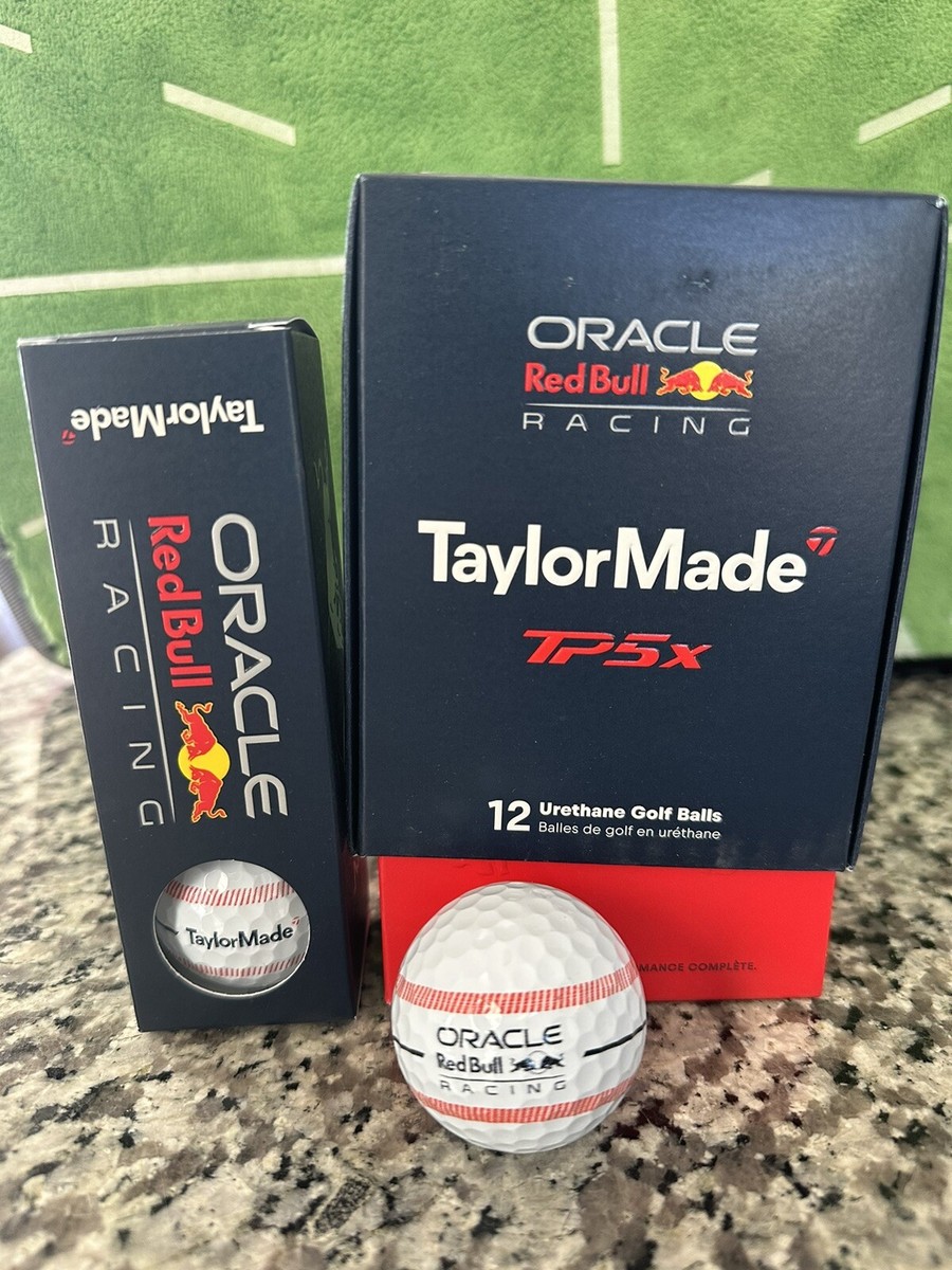 Taylormade TP5x Oracle Redbull Racing Stripe 1 Golf Ball One