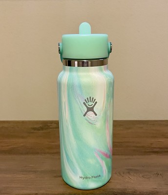 Hydro Flask LIMITED EDITION 32 OZ WIDE FLEX STRAW CAP JELLY GREEN