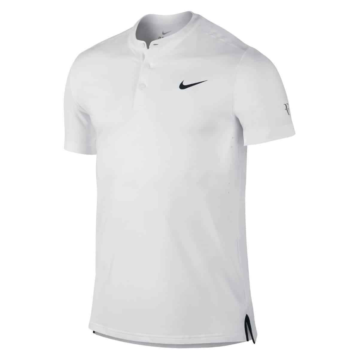 Nike Roger Federer RF 2015 Wimbledon Premier Lawn Henley Polo