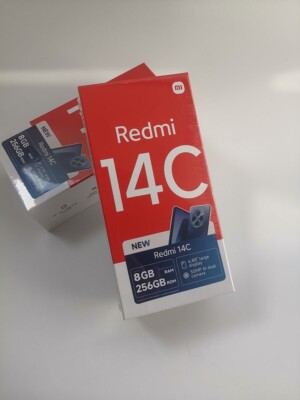 New Xiaomi Redmi 14C-8GB RAM 256GB ROM-All Colors 6.88in 50MP