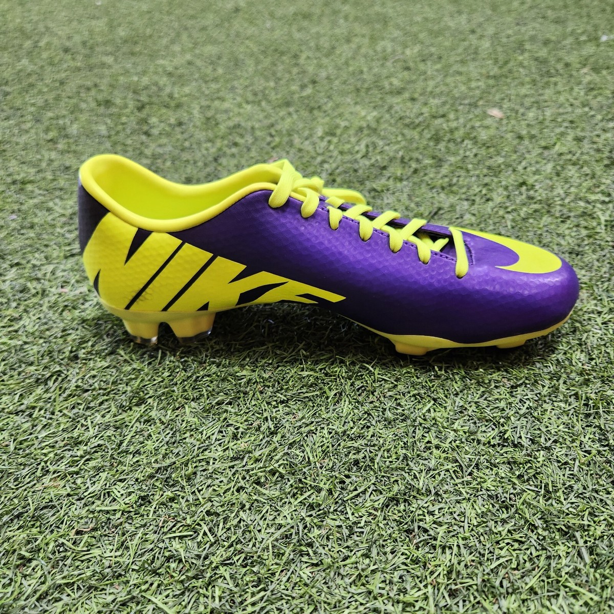 Nike Mercurial Victory IV Fg Men's Soccer Shoes Purple-Volt | eBay