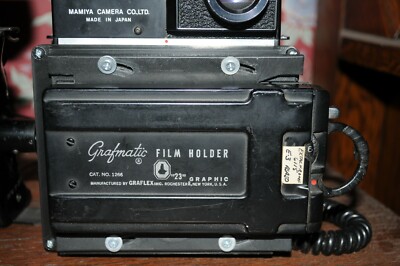 Mamiya Universal Press rare G adapter graflock 2x3 120, sheet