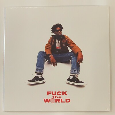Brent Faiyaz Fuck The World 1LP Vinyl Limited Red Black Splatter