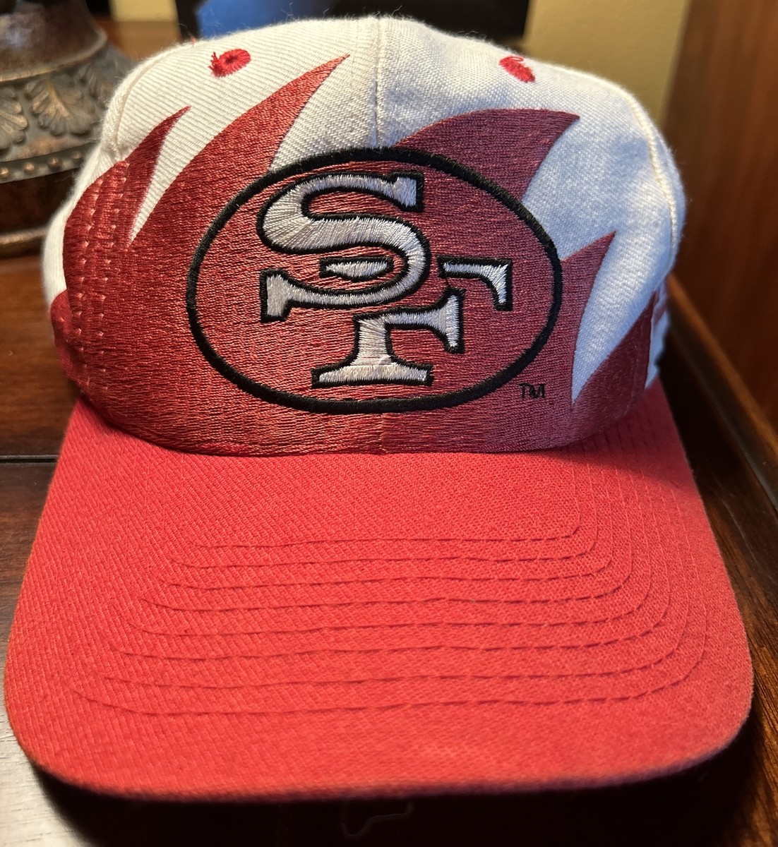 Vintage 90s San Francisco 49ers SharkTooth Logo Athletic Snapback