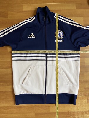 CHELSEA 2011 2012 ANTHEM FOOTBALL SOCCER TRACK JACKET ADIDAS