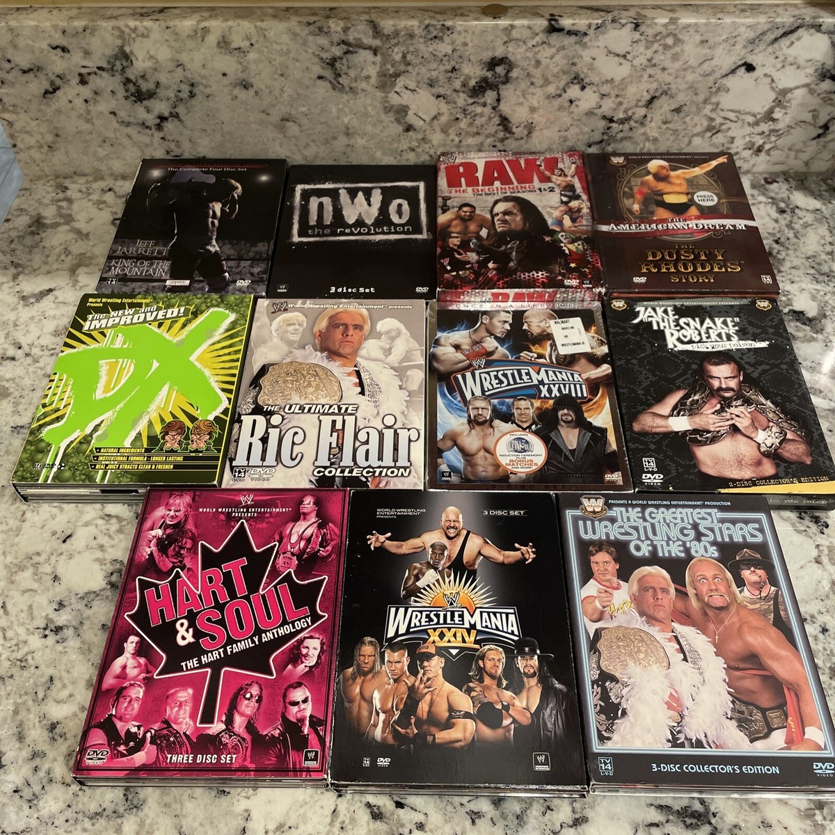 Lot Of 22 WWE Various Titles Collection DVD & Blu-ray WWF | eBay
