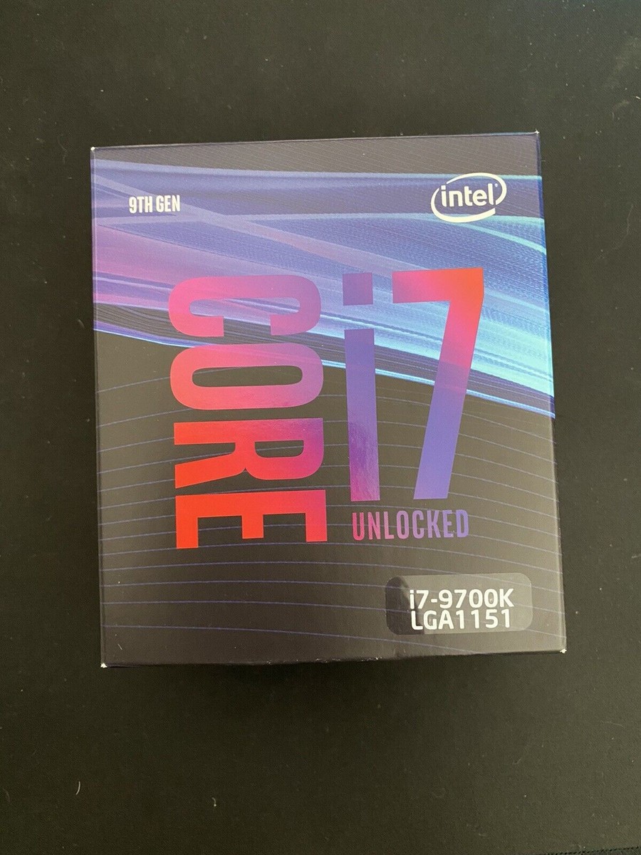 Intel Core i7-9700K LGA 1151 3.6 GHz Octa-Core Processor