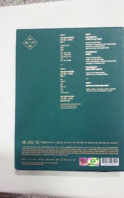 BTS Memories of 2016 DVD 4 Disc Digipak with 188p Photobook