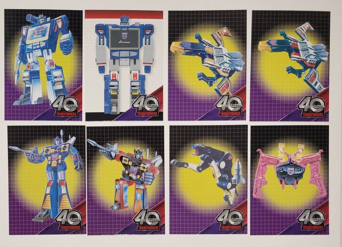 Dynamite Transformers 40th Anniversary Soundwave Cassettes Base